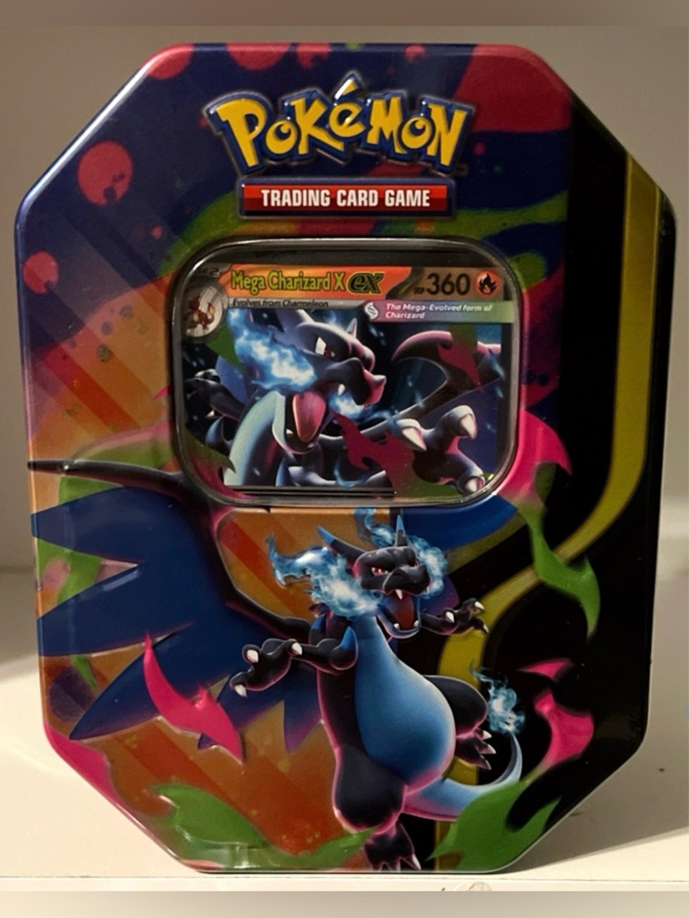 Pokémon TCG - Mega Charizard X Tin